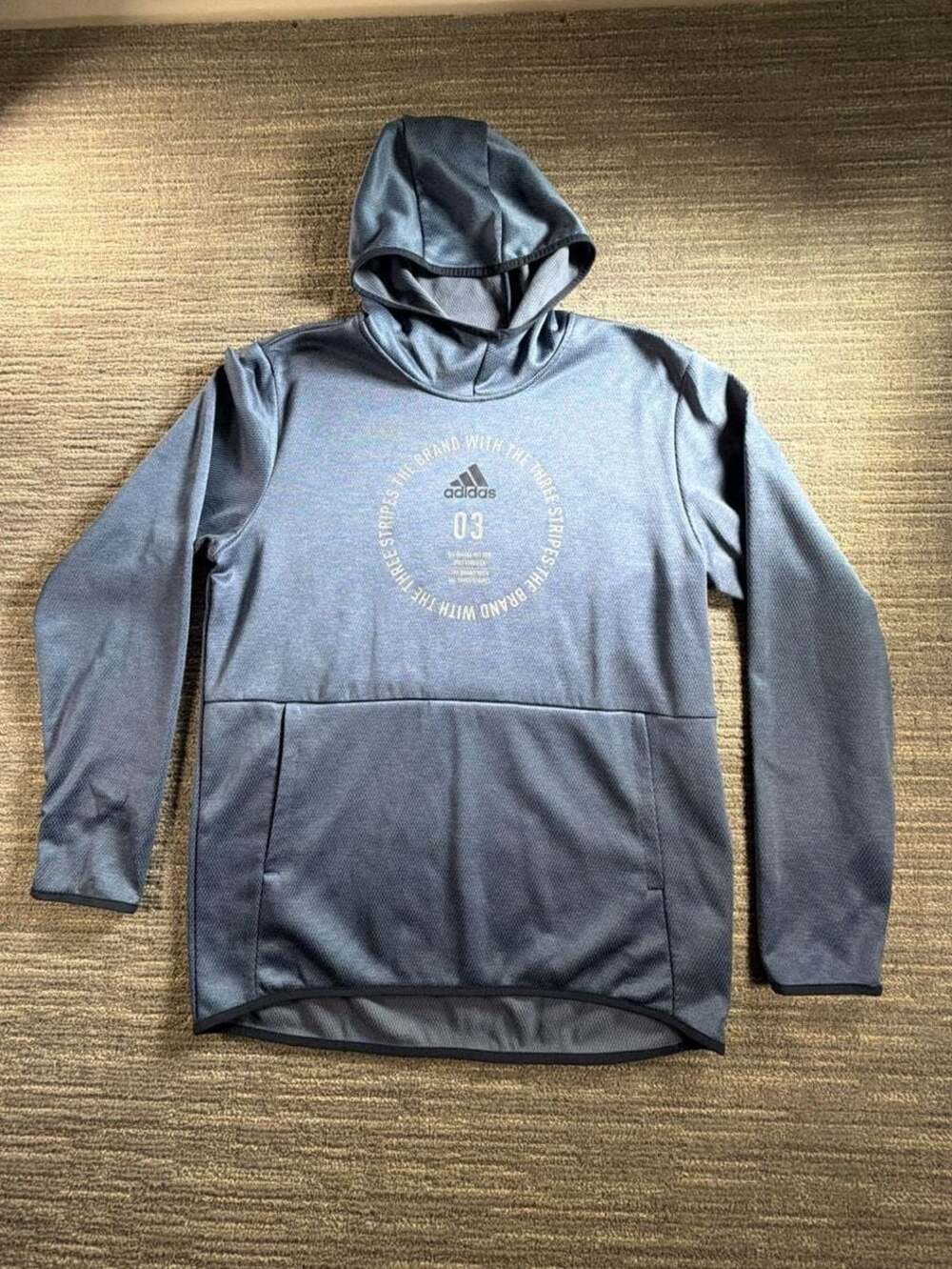 Adidas Climawarm The Brand With The Three Stripes Hoodie Size L